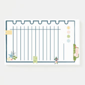 Fun Flowers & Tabs Notes Lrg Post-it Notes (Voorkant)