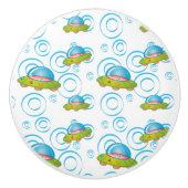 Fun Flying UFO Keramische Knop (Voorkant)