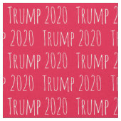 Fun Font Donald Trump 2020 Pattern Stof (Close Up)