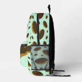 Fun Food Donut Kinder naam Bedrukte Rugzak (Rechts)