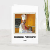 Fun Food Wenskaart! Kaart (Achterkant)