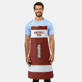 Fun Football Fan Grilling Schort (Gedragen)