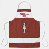 Fun Football Fan Grilling Schort (Voorkant)