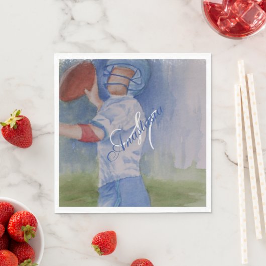 FUN FOOTBALL PARTY MONOGRAM SERVET (Insitu)