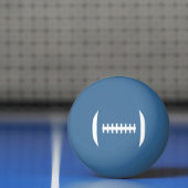 Fun Football Player / Coach Custom Number / Letter Pingpongbal (Net)