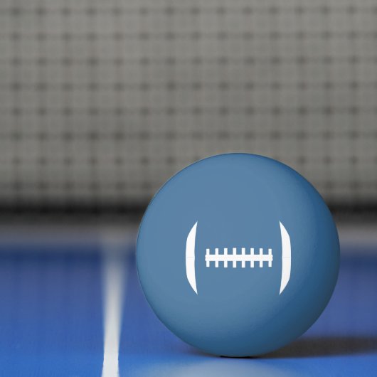 Fun Football Player / Coach Custom Number / Letter Pingpongbal (Net)