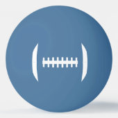 Fun Football Player / Coach Custom Number / Letter Pingpongbal (Voorkant)