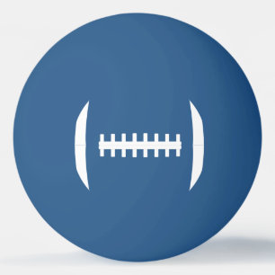 Fun Football Player / Coach Custom Number / Letter Pingpongbal
