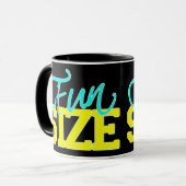 Fun-formaat voor donkere kleuren mok (Voorkant links)