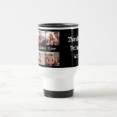 Fun Foto Collage Best Husband Ever Black White  Reisbeker (Center)