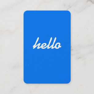 Fun Fresh & Vibrant Business Card-template Visitekaartje