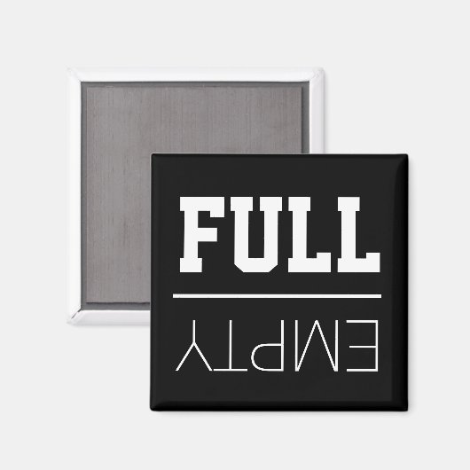 Fun Fridge | Leeg of volledig Magneet (Voorkant / Achterkant)