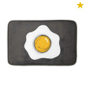 Fun Fried Egg Drawing Breakfast Food  Badmat
