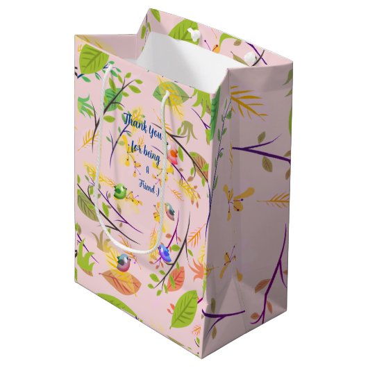 Fun Friends - Medium Cadeauzakje (Voorkant Gekanteld)