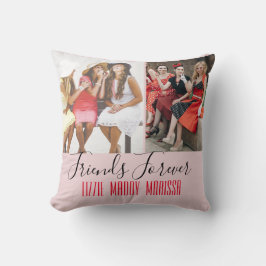 Fun Friendship Gepersonaliseerd Foto Kussen