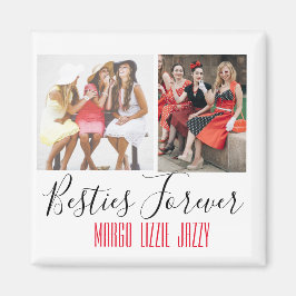 Fun Friendship Gepersonaliseerd Foto Magneet