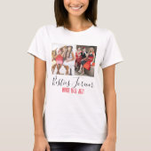 Fun Friendship Gepersonaliseerd Foto T-shirt (Voorkant)