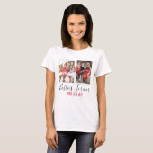 Fun Friendship Gepersonaliseerd Foto T-shirt (Voorkant volledig)