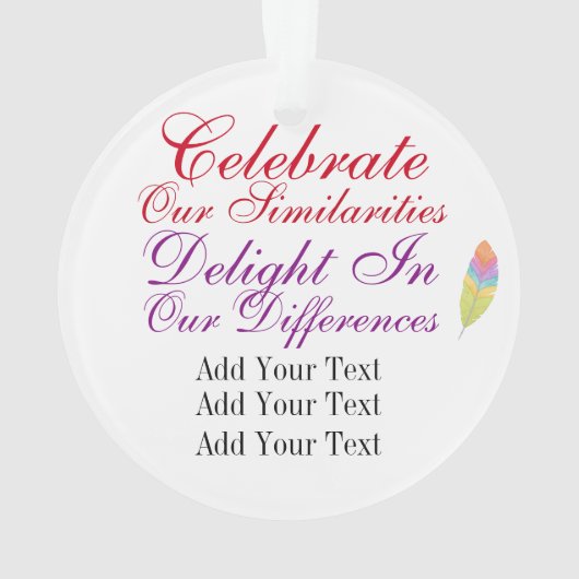 Fun Friendship Ornament (achterkant)