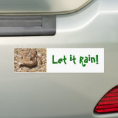 Fun Frog Bumpersticker voor slachtoffers van droog (Op auto)