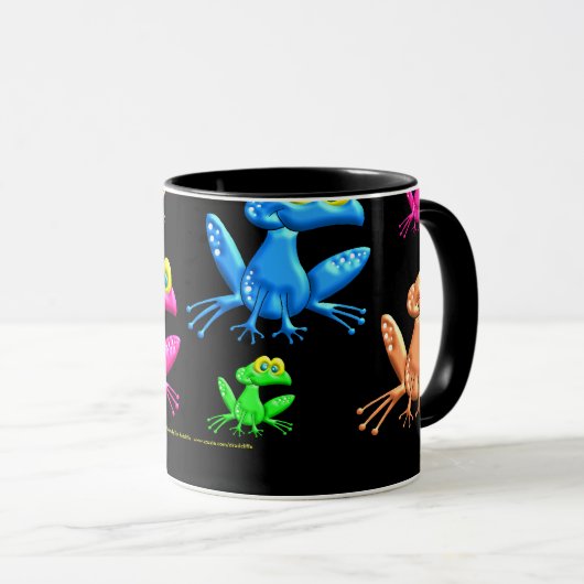 Fun Frogs Mok (Voorkant rechts)