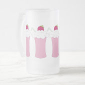 Fun Frosted Mink shake mok (Voorkant links)