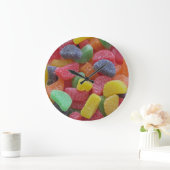 Fun Fruit Jelly Snoep Wall klok (Huis)