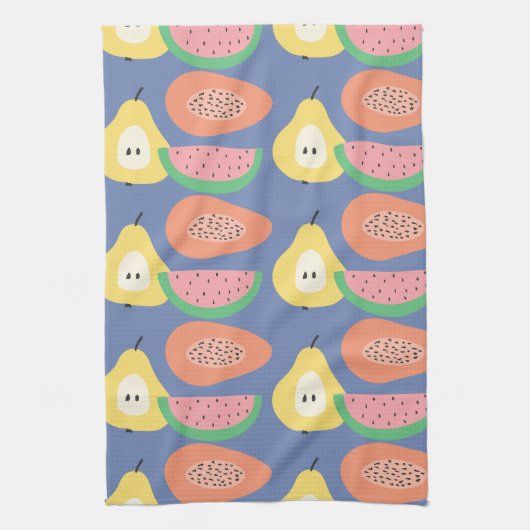 Fun Fruit Pattern Theedoek (Verticaal)