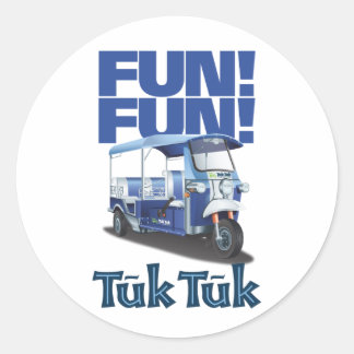 FUN FUN Tuk Tuk Ronde Sticker