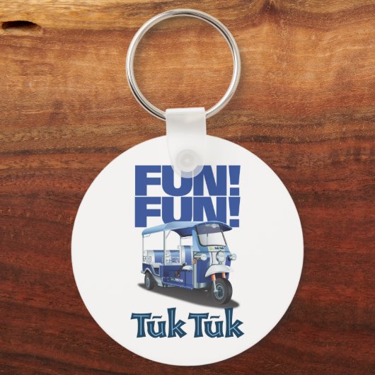FUN FUN Tuk Tuk Sleutelhanger (Voorkant)