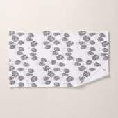 Fun Fungi Morel Mushrooms Patroon Bad Handdoek (Handdoek)