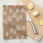 Fun Fungi Morel Mushrooms Patroon Theedoek<br><div class="desc">Ik hoop dat je dit ontwerp leuk vindt. Voeg je eigen tekst toe of wijzig de kleuren. Bekijk mijn winkel voor meer overeenkomende artikelen zoals badhanddoeken,  dekens,  kussens,  stickers,  mokken,  kaarten,  tissuepapier en andere patronen. Bedankt om met mij te winkelen,  als je iets wilt,  laat het me dan weten!</div>