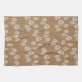 Fun Fungi Morel Mushrooms Patroon Theedoek (Horizontaal)