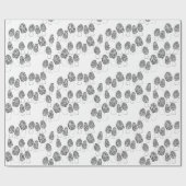 Fun Fungi Morel-paddenstoelen Patrooncadeau Cadeaupapier (Vlak)