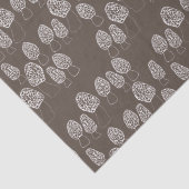 Fun Fungi Morel-paddenstoelen Patrooncadeau Tissuepapier (Detail)