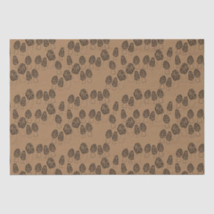 Fun Fungi Morel-paddenstoelen Patrooncadeau Tissuepapier