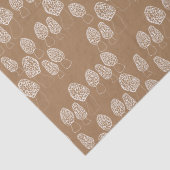 Fun Fungi Morel-paddenstoelen Patrooncadeau Tissuepapier (Detail)