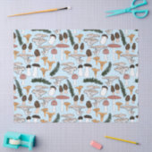 Fun Fungi Mushroom Fern Pattern Gift Tissuepapier (Craft)