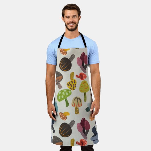 Fun Fungus Mushroom Mix Schort (Gedragen)