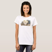 Fun & Funky 50 EN GESEGEND Grafisch T-shirt ontwer (Voorkant volledig)