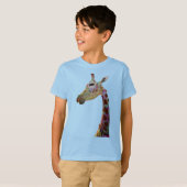 Fun funky colorful Giraffe T-shirt (Voorkant volledig)