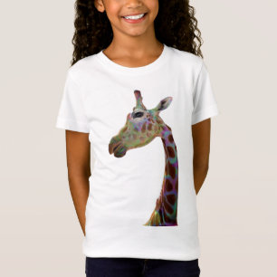 Fun funky colorful Giraffe T-Shirt