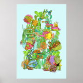 Fun Funky Fish Poster 16 x 24 (Voorkant)