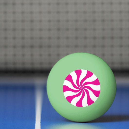 Fun Funky Pepermunt Snoep Pingpongbal (Net)