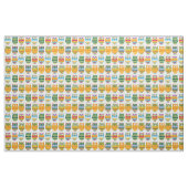 Fun, Funky Retro Owls Stof (Fat Quarter)