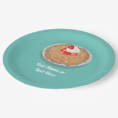 Fun Funnel Cake - Fairground Theme - custom event Papieren Bordje (Gekanteld)