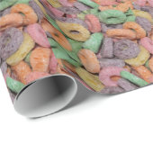 Fun Funny Cereal Food Pattern Cadeaupapier (Rol Hoek)