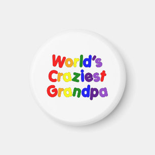Fun Funny Grandfathers : Grootste opa ter wereld Magneet