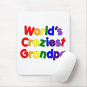Fun Funny Grandfathers : Grootste opa ter wereld Muismat (Met muis)
