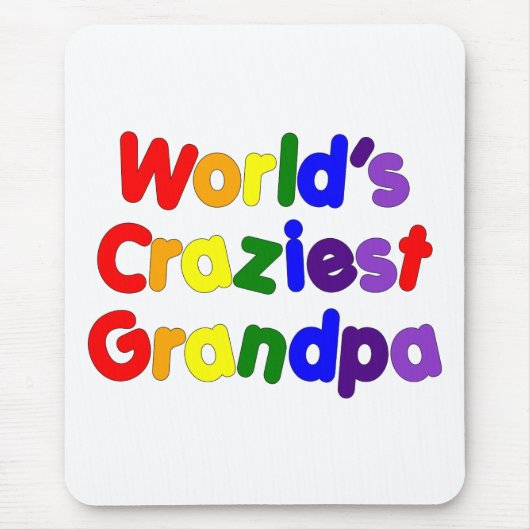Fun Funny Grandfathers : Grootste opa ter wereld Muismat (Voorkant)